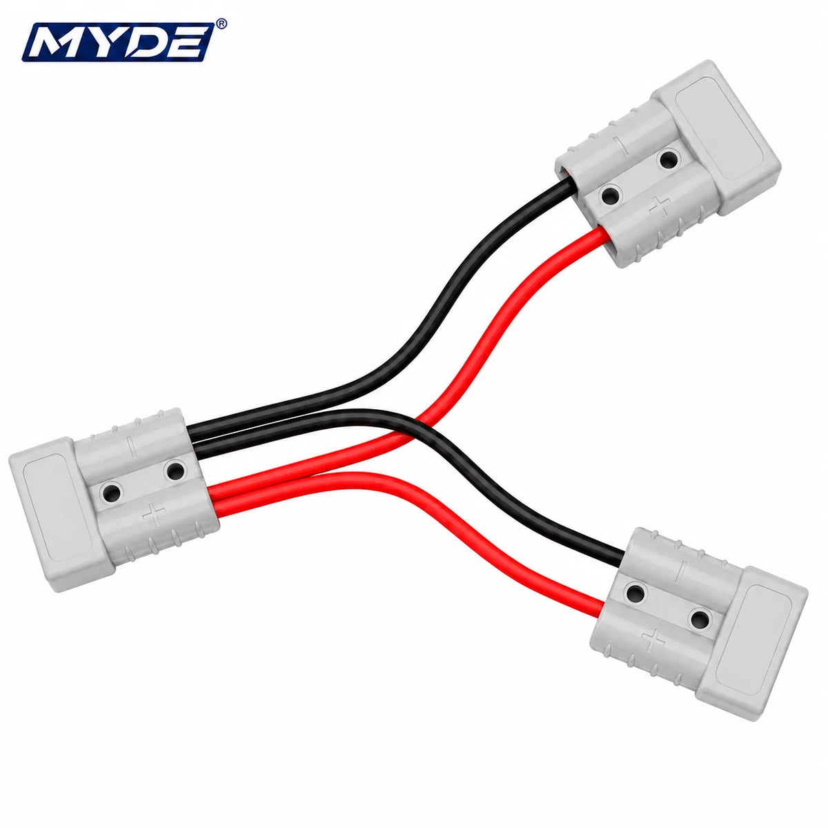 30-50cm 1-to-2 Anderson Connector Y Splitter Cable for RV, ATV, UTV, Tractors and Agricultural Machinery