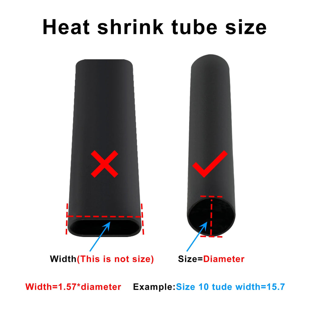 Dual Wall Heat Shrink Tube with Glue Electrical Insulation 4/6/8/12/16/20mm Thermoretractile Cable Protection Tubing