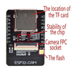 ESP32-CAM WiFi Module ESP32 serial to WiFi ESP32 CAM Development Board 5V For Bluetooth with OV2640 Camera Module Nodemcu