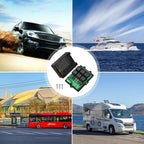 with 6 Way Relays and 14 x ATC/ATO Blade Fuses 12 Volt Fuse Box Relay Box Fuse Relay Box 12V Automotive Universal Fuse Panel