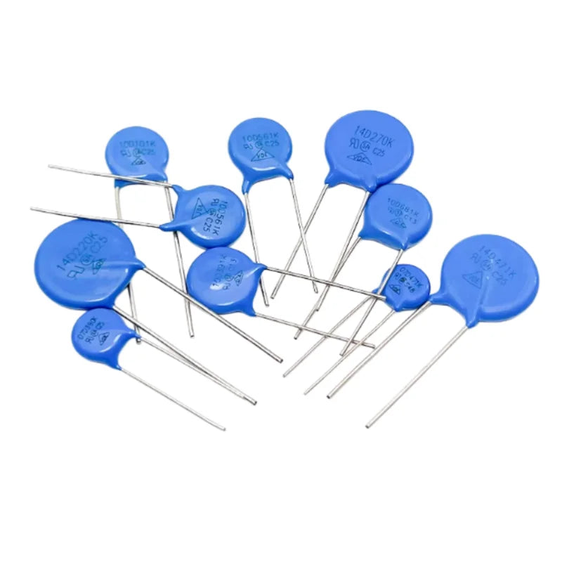 20PCS Metal Oxide Varistor MOV 07D 10D 14D 180K 220K 270K 330K 390K 470K 680K 820K 1KV Surge Protection Overvoltage Protector