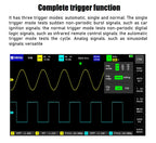 FNIRSI-1014D 1013D TC3 Oscilloscope 3-in-1 Dual Channel Input Signal Generator 100MHz * 2 Analog Bandwidth 1GSA/s Sampling Rate