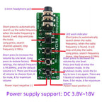 Digital FM Receiver Module Radio Receiver Module Digital Stereo Board 76MHz~108MHz