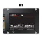870 EVO 2TB SATA3 2 5 Inch SSD 560MB Read 530MB Write V NAND High Speed For PC Laptop Desktop Storage System Upgrade Pro Max