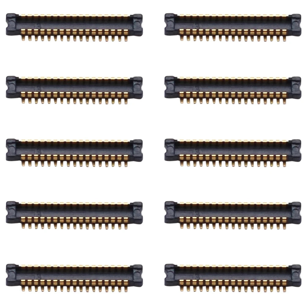 10pcs Motherboard LCD Display FPC Connector For Samsung Galaxy A10 A11 A13 A14 A15