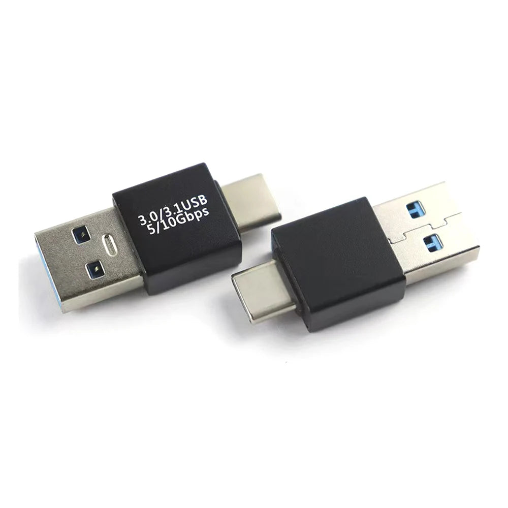 1pcs USB 3.1 To USB 3.0 OTG Charger Adapter Connector Type-C to USB Male To Type-c Adapt Converter for PC MacBook Car USB ipad