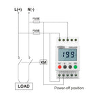 TOMZN AC DC 110V-240V DIN Rail Over and Under Voltage Protection Monitoring Relays Protector