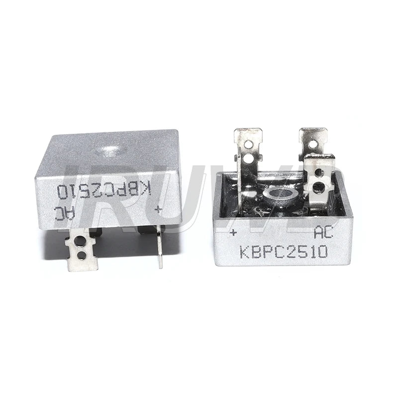 5PCS 10A 15A 25A 35A 50A Diode Bridge Rectifier KBPC1010 KBPC1510 KBPC2510 KBPC3510 KBPC5010 Rectifiers