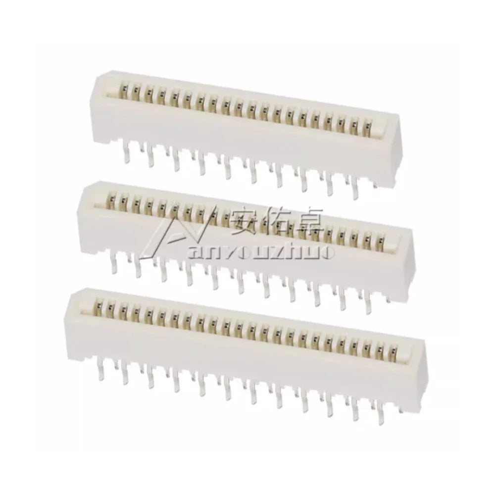10pcs FPC FFC 1mm 1.0mm 4 5 6 7 8 9 10 11 12 13 14 15 16 17 18 20 22 24 25 26 28 30 Pin Straight Cable Connector for Electronics