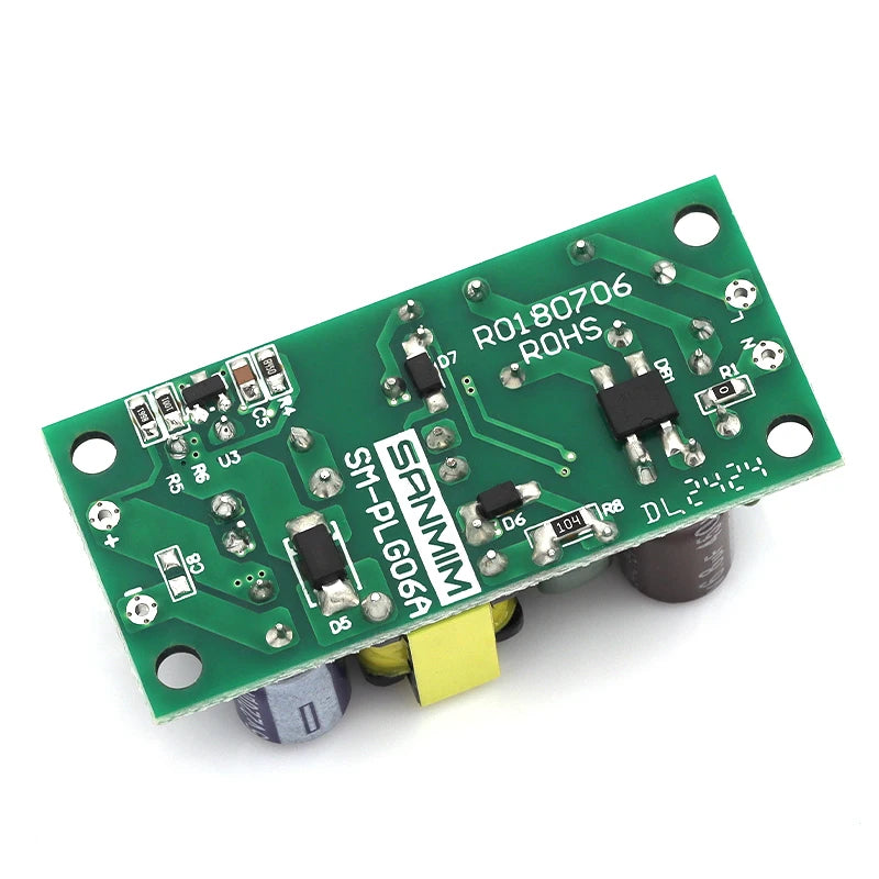 1-10Pcs AC-DC Power Supply Module AC 110V 220v to DC 3.3V 5V 9V 12V 15V 24V Isolated Switching Power Supply Board PLG06A-12