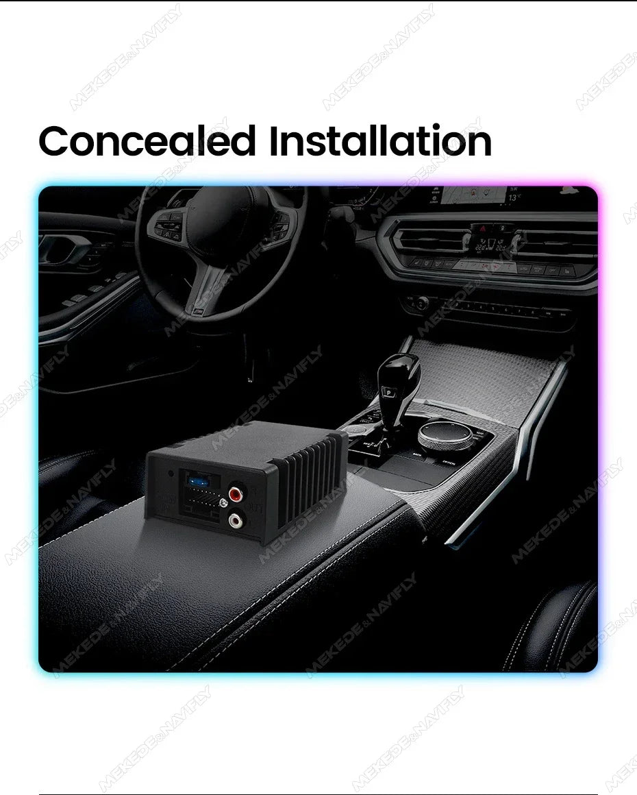 Car Audio DSP Processor 4*39W for Android Radio Stereo Universal Amplifier HIFI Speakers Simple Improve Subwoofer Plug and Play