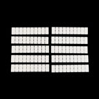 5Pcs PTTB 1.5 Double Level Din Rail Terminal Block 2 Layer 1.5mm² Spring Wiring Electrical Wire Connector PTTB1.5