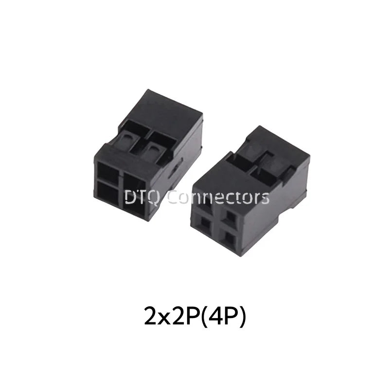 20PCS/Lot Dupont 2.0 Housing Plastic Shell 2.0mm Pitch Double Row Dupont Connector 2x2P/2x3P/2x4P/2x5P/2x6P/2x7P/2x8P