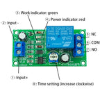 NE555 Time Delay Relay Module Adjustable DC5V/12V/24V 5s/60s/240s Turn off Switch Module for Electronics