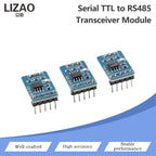 MAX485 MAX3485 MAX13487 MAX13488 TTL to RS485 Transceiver Module 3.3V/5V Unidirectional Bidirectional Serial Conversion Board