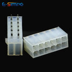 10Pcs MX4.2 5557 4.2mm Dual Row Straight 5569-2x1/2/4/6/8/10/12A 2P-24Pin Automotive ATX Connector DIP Pin Wafer