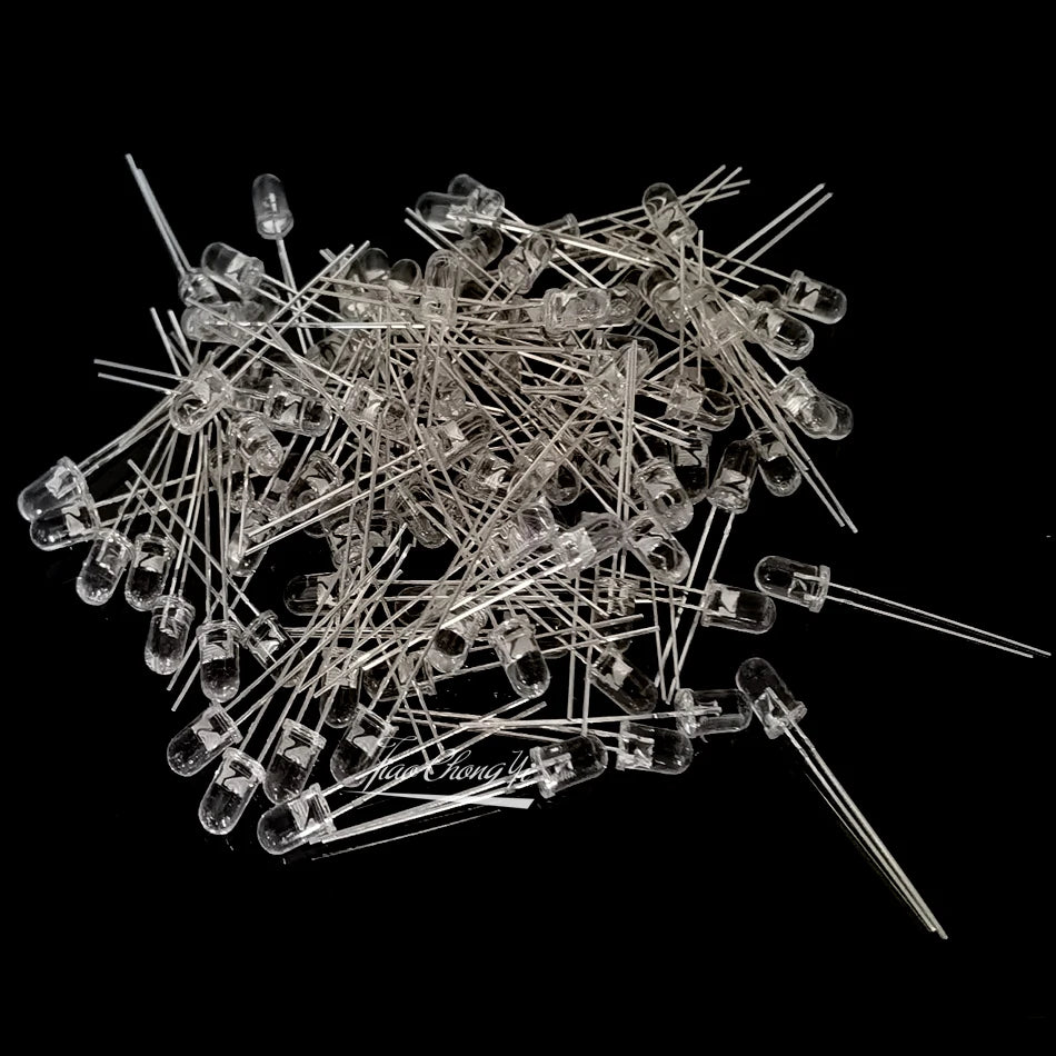 3mm 5mm IR LED Emitting Diode 850nm 940nm Emitter Receiver Infrared Transmitter Phototransistor Photodiode Invisible DIY PCB