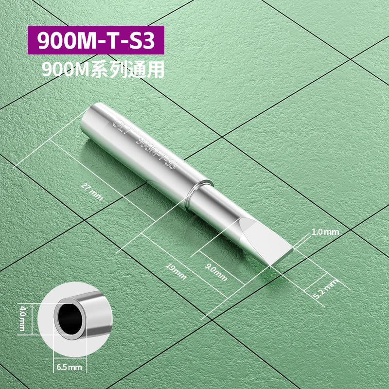 900M Soldering Iron Tip Compatibility 936 937 907 Soldering Station 900M-T-I/S4/K/S3/B/2.4D/3C/3.2D DIY Soldering Iron Tools