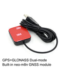 QUESCAN NEO-M8N USB GPS GLONASS Antenna Receiver M8 USB GNSS for Android Window Linux Original USB GPS Receiver 1-10Hz UBX M8030