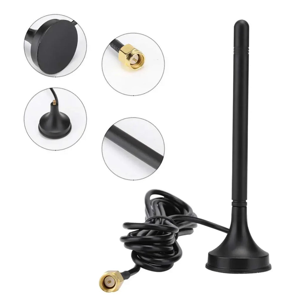 GSM 2.4G 4G Magnetic Antenna 700-2700MHz Gain 3.5dBi Wifi Antennae 3M  Cable SMA Male for Wifi Router Wireless Monitoring