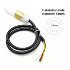 1PCS SHT40 SHT30 SHT20 SHTC3 SHT41 SHT45 SHT35 SHT31 Temperature Humidity Sensor PE Coppper I2C Probe with IIC Interface