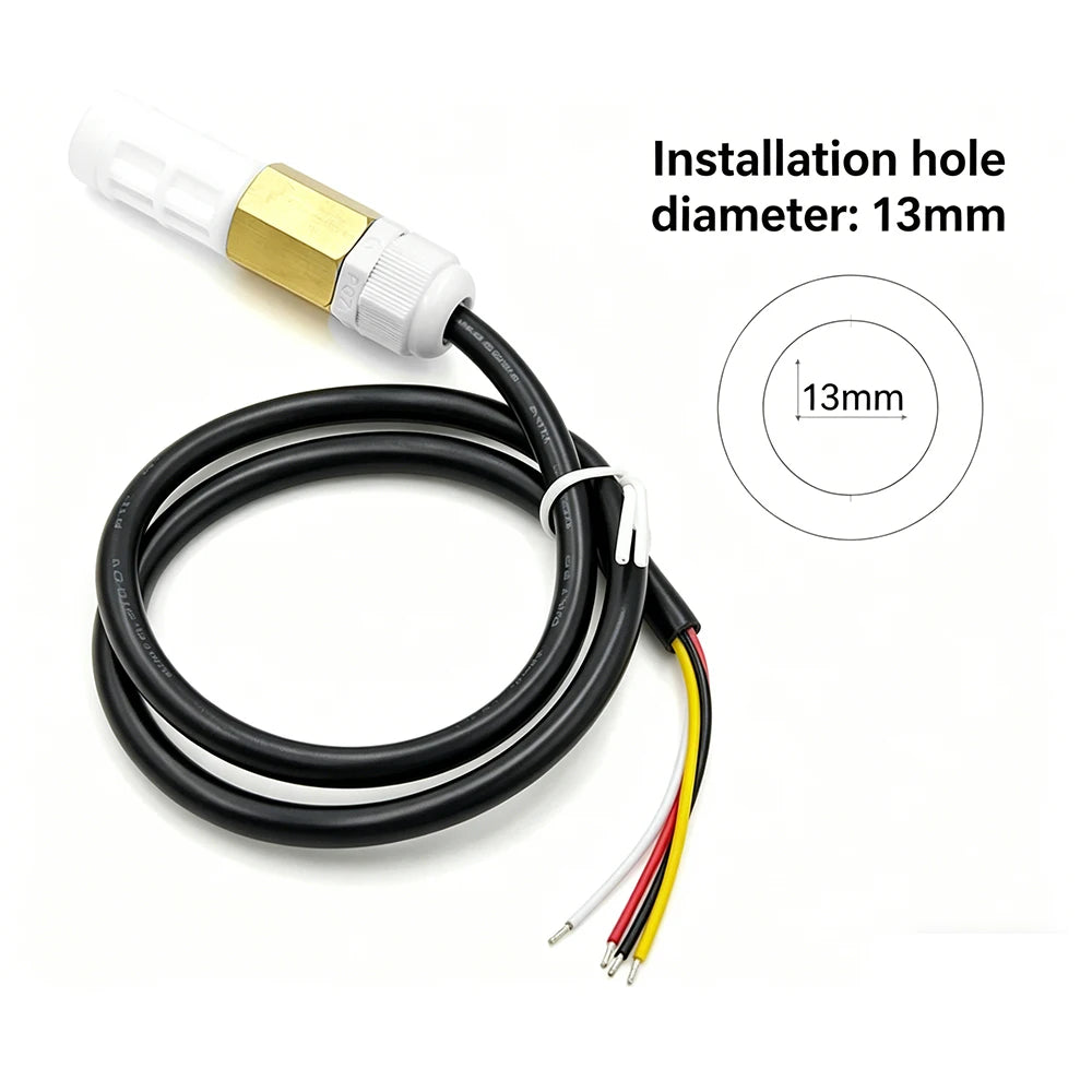 1PCS SHT40 SHT30 SHT20 SHTC3 SHT41 SHT45 SHT35 SHT31 Temperature Humidity Sensor PE Coppper I2C Probe with IIC Interface