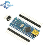 1-10pcs Nano 3.0 Compatible Controller – Arduino Bootloader, CH340 Chip, 16MHz ATMEGA328P/PB with Multi USB Interface