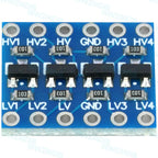Logic Level Shifter Converter Module 4 Channel Bidirectional 3.3V to 5V, 5V to 3.3V Support UART IIC I2C SPI 1-Wire Compatible
