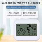 Mini LCD Digital Thermometer Hygrometer Electronic Digital Temperature and Humidity Meter Sensor Gauge Weather Station for Home