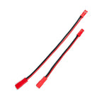 5Pcs RC 10/15/20cm JST Male Female Connector Plug Extension Wire Cable Harness for RC Model Car Aircraft JST 2-Pin Plug Parts