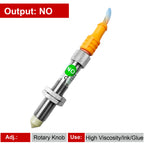 WKC1204 Capacitive Liquid Level Sensor Oil Glue Level Switch DC12-24V NPN PNP for Dispensing Potting Filling System