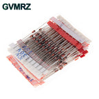 250PCS 25Values 1W Zener Diode Kit 3.0V-33V DO-41 for Voltage Regulation Electronic Projects