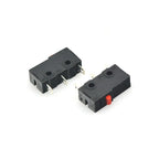 40PCS/Box Mini Micro Limit Switch - NO NC SPDT 2P/3P Terminals 5A 125V/250V Roller Arc Lever Snap Action Switch