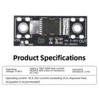 80V 50A High Current Ideal Diode Module for Solar Charging Circuit Reverse Current Protection