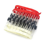 20PCS Rectifier Diode 1N5408 1N5404 1N5401 1N5822 1N5818 UF5408 UF5402 6A10 10A10 DO-27 NEW ORIGINAL