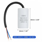Durable 450V CBB60 Capacitor 50/60Hz 3UF-100UF Start Capacitor Round Motor Run Capacitor