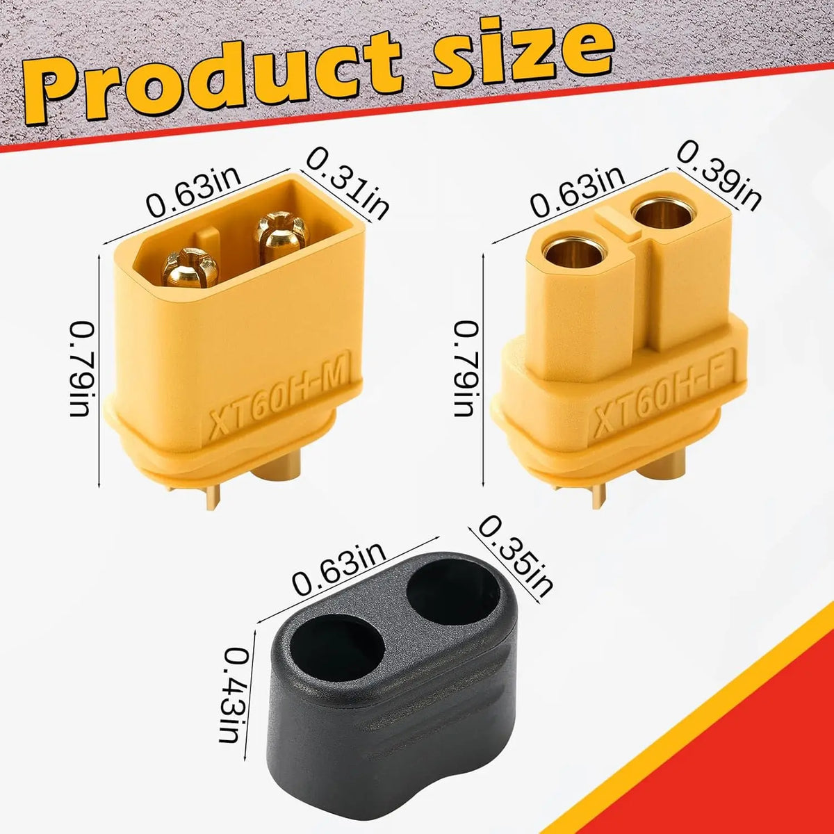 10PCS/5PAIRS XT90 XT-90 XT60 XT-60 XT30 XT-30  XT60H T Plug Male Female Bullet Connectors Plugs For RC Lipo Battery Quadcopter