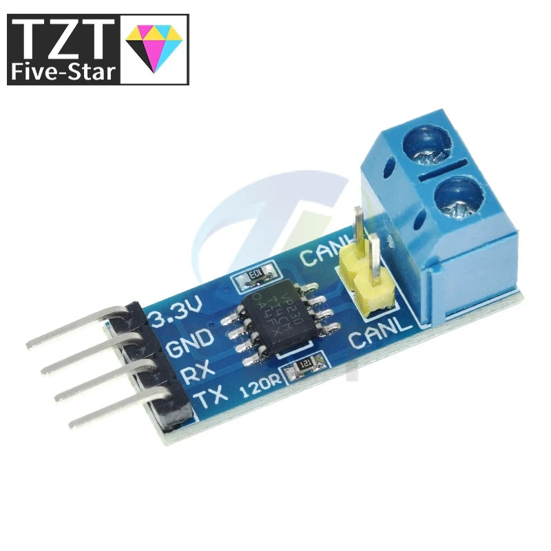 SN65HVD230 VP230 CAN Bus Transceiver Module 3.3V High-Speed for Arduino Development Board Evaluation Kit Industrial CAN Bus