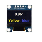 0.96" Inch OLED Display Screen Module I2C IIC 128x64 SSD1315 1306 3.3V-5V Blue/blue Yellow/White for Arduino ESP32 ESP8266