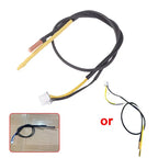 Gree Air Conditioner Temperature Sensor Double Probe 47cm Copper Tube & Rubber Air Probe Thermistor Replacement Parts