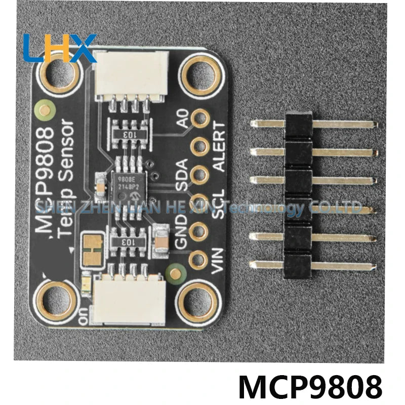 MCP9808 High Precision I2C Temperature Sensor module ±0.25°C / 0.0625°C Resolution in stock
