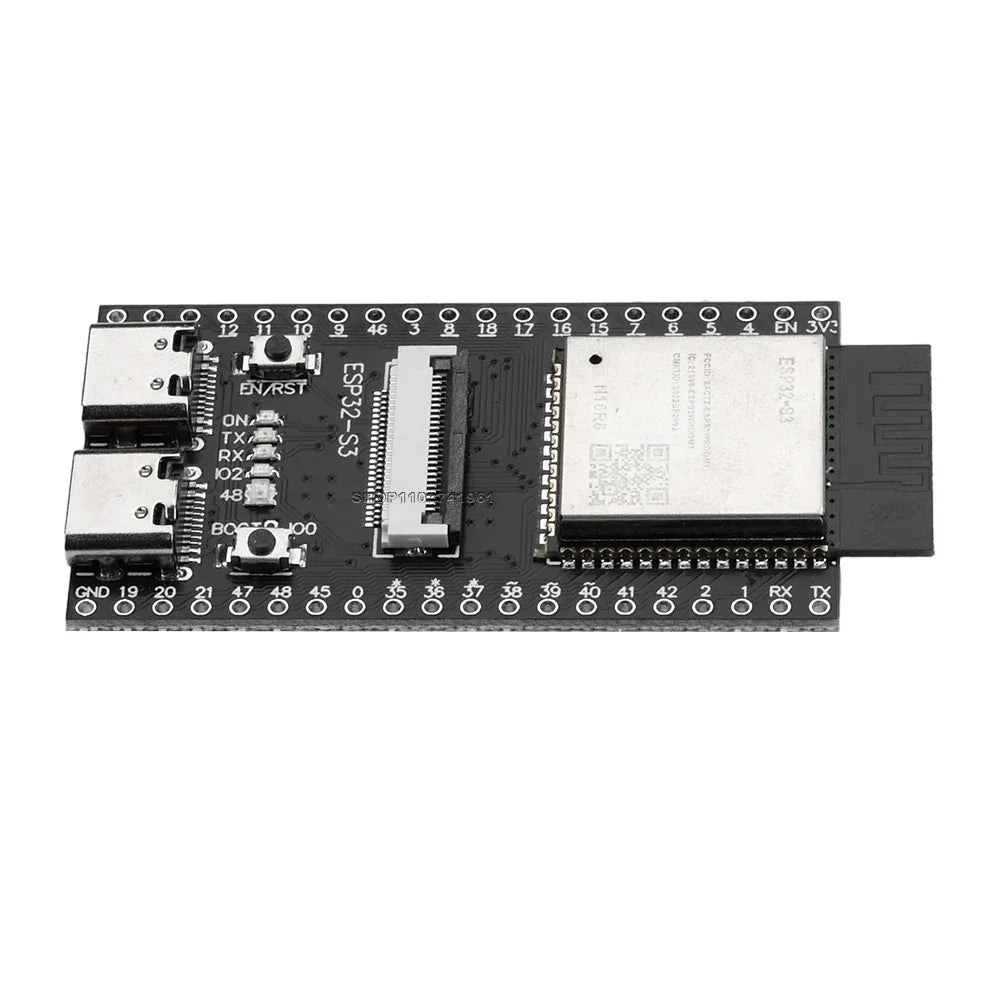 Development board ESP32-S3 CAM OV2640 /OV5640 Camera ESP32-S3 N16R8 WiFi Bluetooth module onboard dual TYPE-C