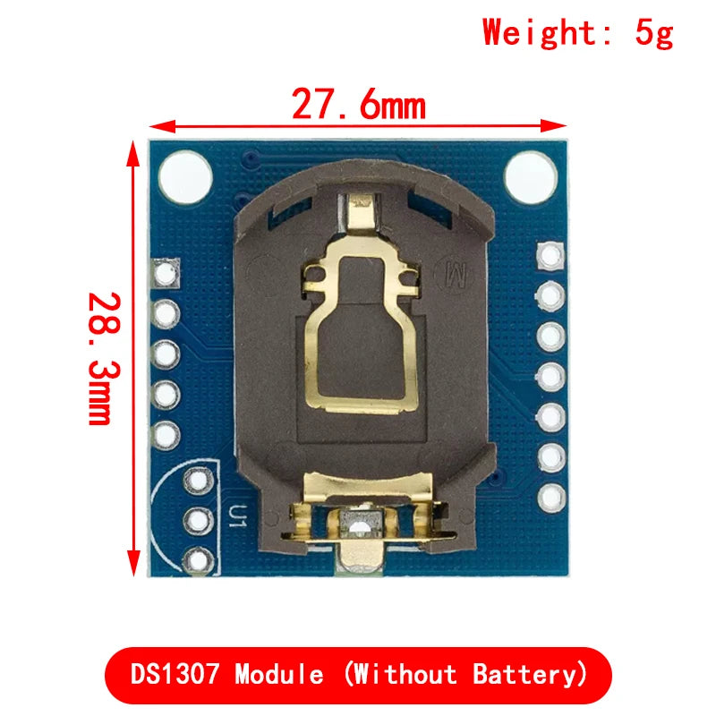 1PCS PCF8563 DS3231 PCF8523 AT24C32 DS1302 DS2121SN  IIC Precision RTC Real Time Clock Memory Module For Arduino new original