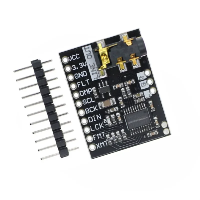 PCM5102A GY‑PCM5102 Digital‑to‑Analog Audio Converter Board I2S IIS Interface Lossless DAC Module for Raspberry Pi & Microcontro