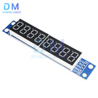 8 Digit Bit MAX7219 Digital Tube Display Module Board 7 Segment Digital LED Display for 3.3V 5V STC51/AVR/STM32