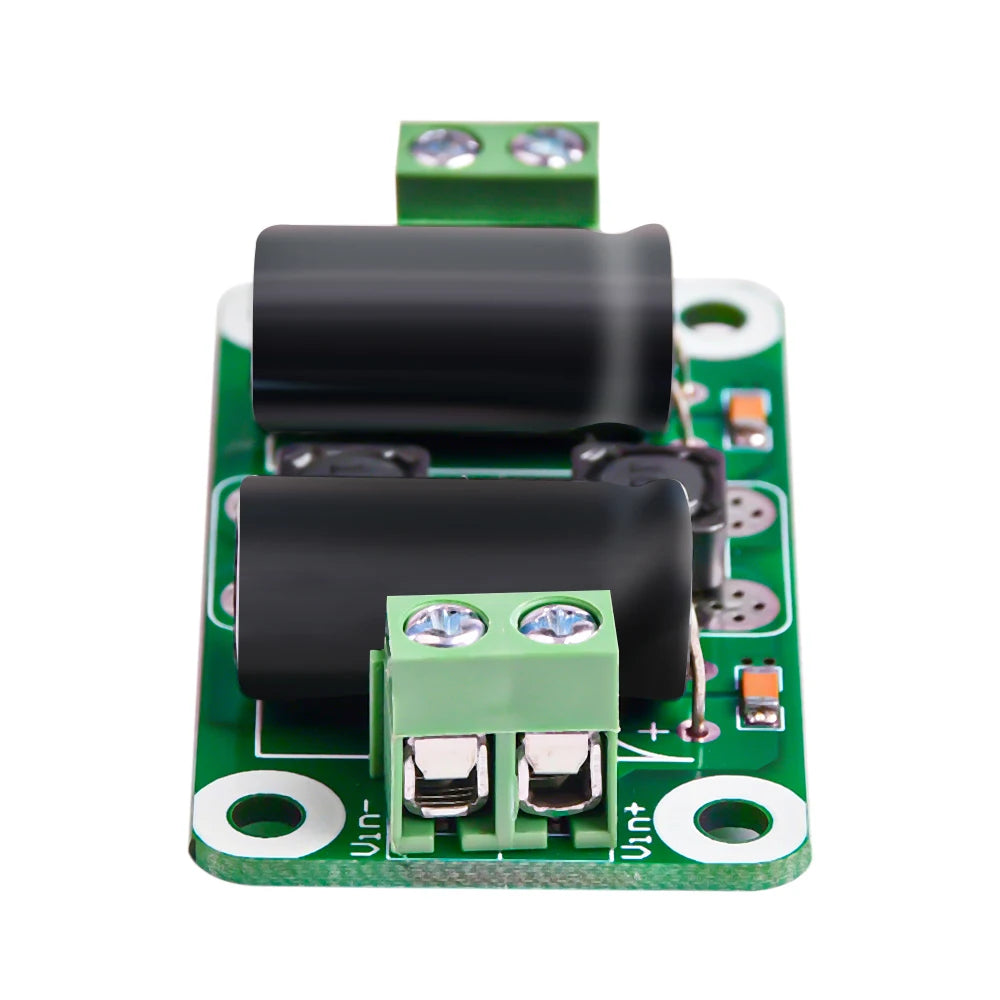 DC Power Filter Board 0-25V/0-50V 2A/3A/4A Class D Power Amplifier Module Interference Suppression Board EMI Suppression