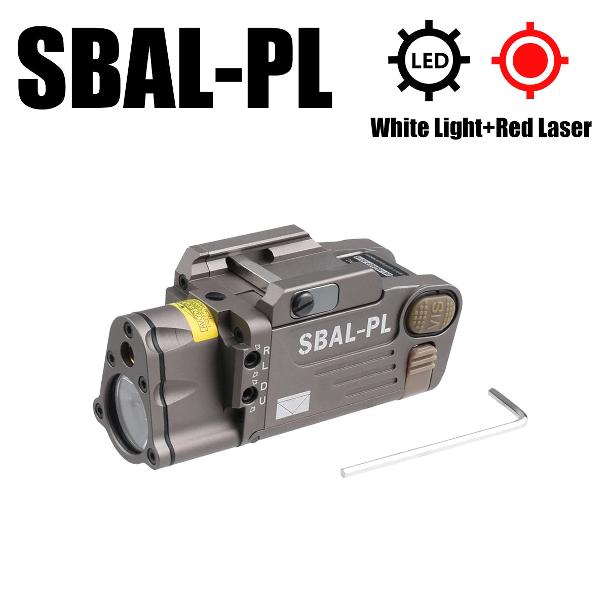 SBAL-PL DBAL-PL CQBL-1 Laser IR/Red/Green Dot Laser Indicator Momentary Constant Quick Open Scout Light Connect Mount For 20MM