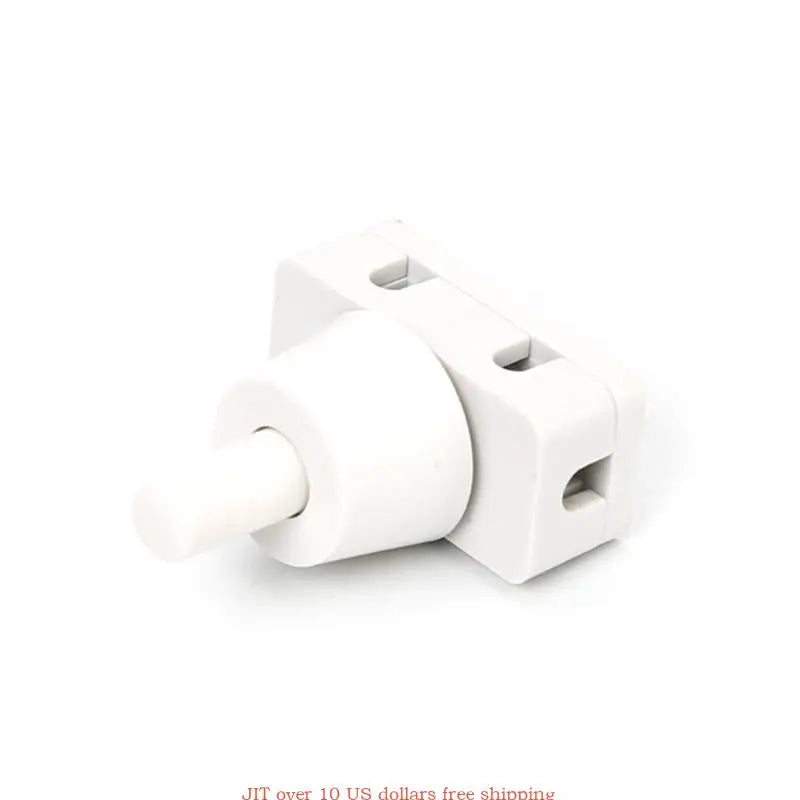Mini Power Switches ON/OFF Push Button for Home Lamps Industrial Field AC250V 10A 2 Pins Latching Pressure