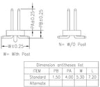 SMD SMT Pitch 1.0mm 1.27mm 2.0mm 2.54mm Double Row Male PIN HEADER Strip Connector 2*2/3/4/5/6/7/8/9/10/11/12/20/25/30-40PIN