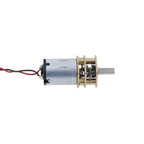 AT19-N20 Mini Micro Metal Gear Motor Set 5Pcs DC 3V-6V Gearwheel Included Full Metal Reducer 60RPM Slow Speed Toy
